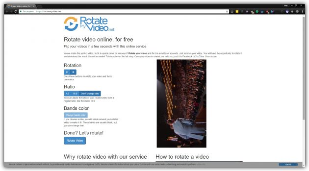Как перевернуть видео на компьютере с macOS