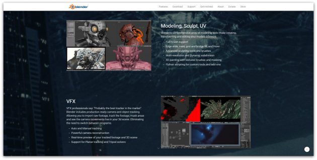 Лучшие графические редакторы: Blender