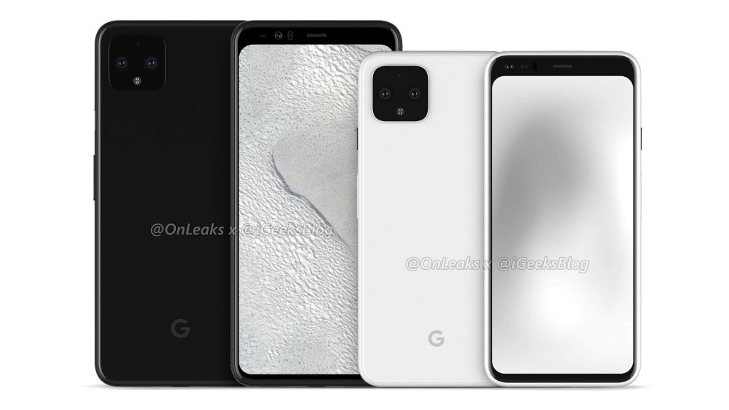 дизайн Google Pixel 4