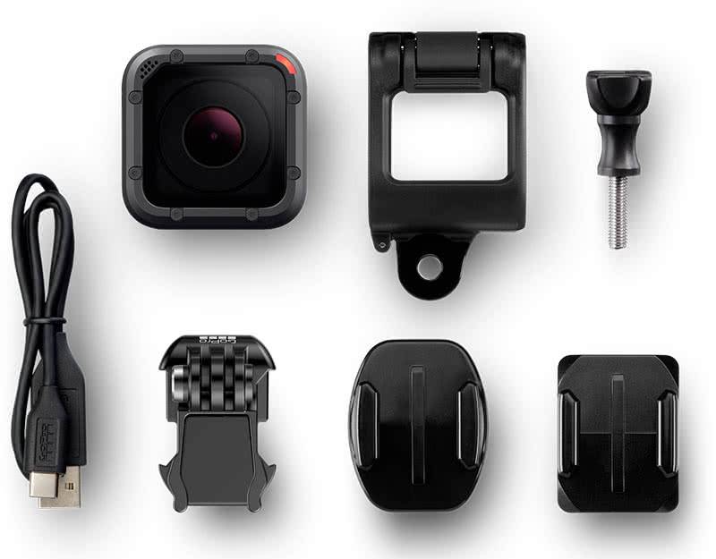 Комплект поставки GoPro Hero 5 Session