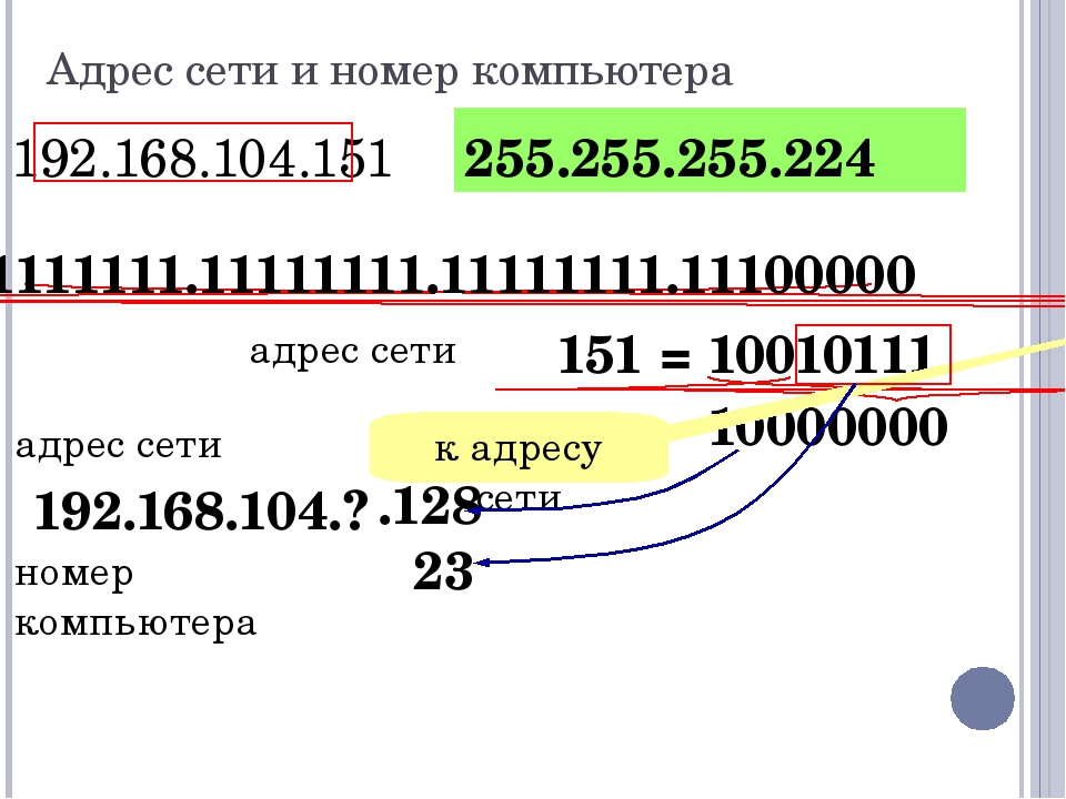 Инет номер. Адрес сети. Номер компьютера в сети. Номер сети и номер компьютера в сети. Как определить адрес сети.