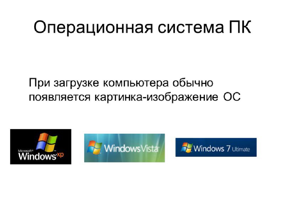 История операционных систем для персонального компьютера презентация