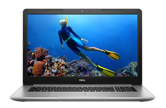 DELL INSPIRON 5770 (Intel Core i5 8250U 1600 MHz/17.3"/1920x1080/8Gb/1128Gb HDD+SSD/DVD-RW/AMD Radeon 530/Wi-Fi/Bluetooth/Linux) с лучшей матрицей