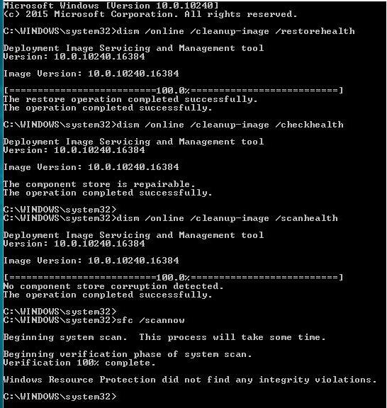 черный экран после обновления windows 10 решение 
