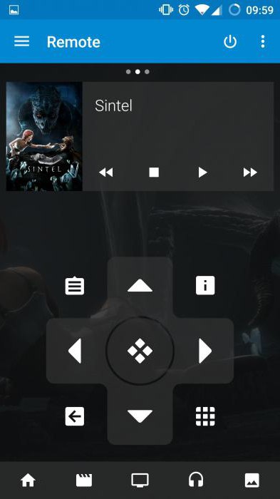 настройки kodi 