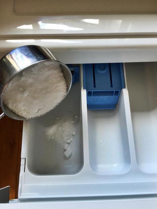 как почистить стиральную машину уксусом и содой
