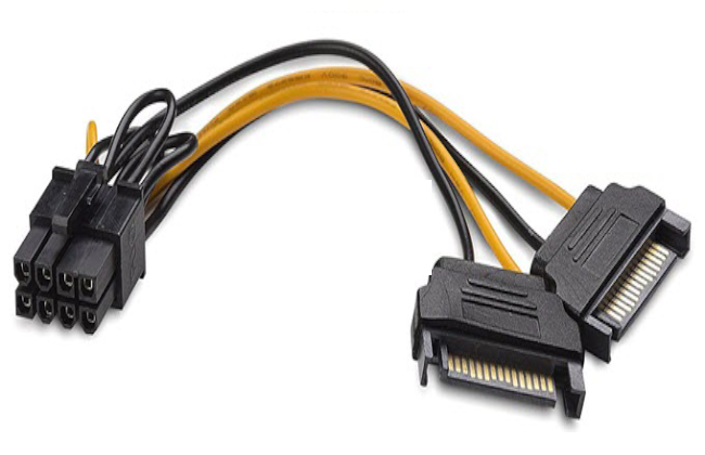 SATA к 8-контактный PCI-E кабель питания