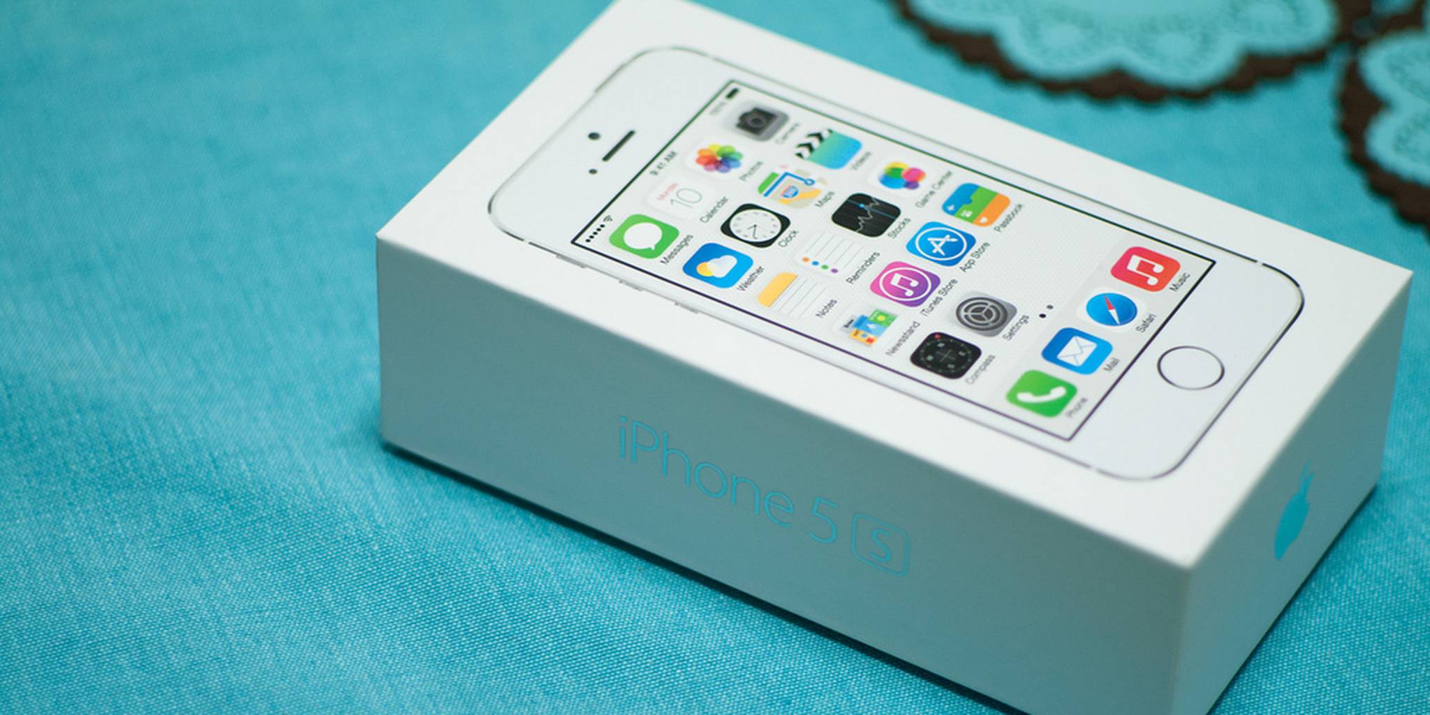 iPhone 5S in the box