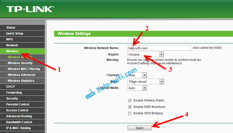 Настройка Wi-Fi на TP-LINK TL-MR3220