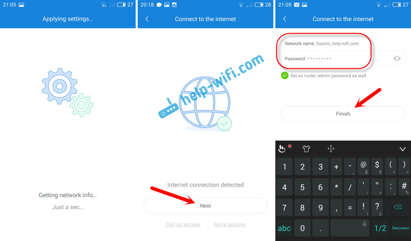 Настройка роутера Xiaomi через программу Mi Router