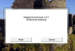 Информационные окна во время ускорения загрузки