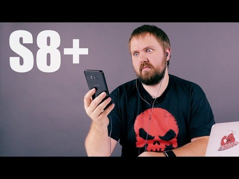 Распаковка Samsung Galaxy S8+ с ништяками