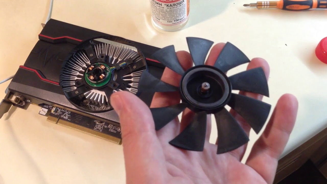 Почему вентиляторы на видеокарте не крутятся rx 580