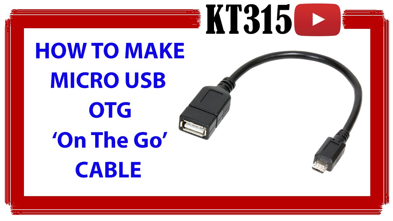 Чем отличается otg кабель от обычного usb