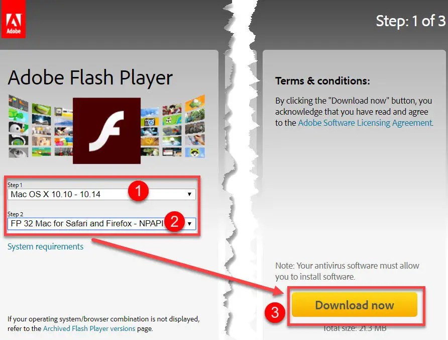 adobe flash chrome for mac