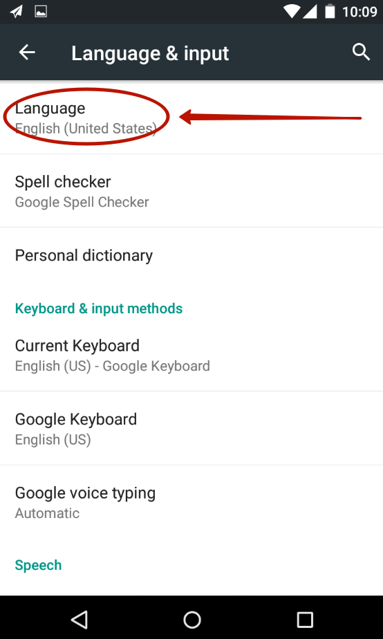 Как установить русский язык на андроид