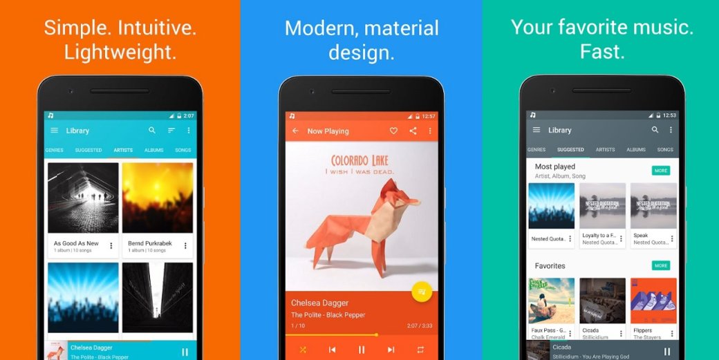 Аудиоплееры для Android - лучшие музыкальные плееры, бесплатные приложения для прослушивания музыки 