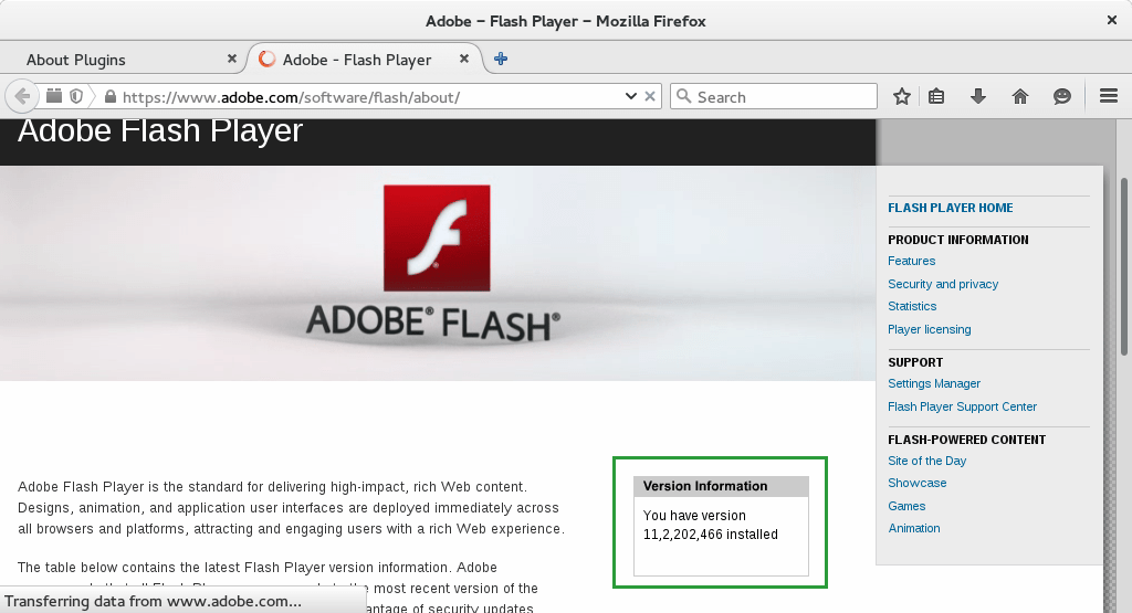 adobe pepper flash player mac 2017