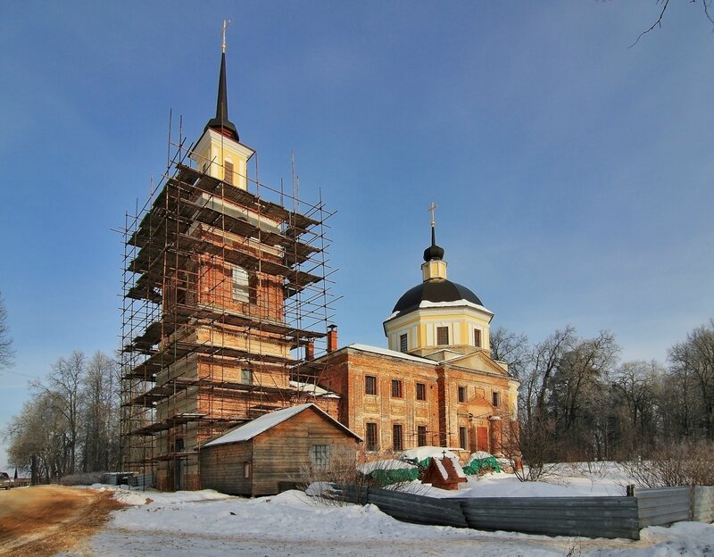 Церковь Николая Чудотворца в Никольском-Обольянинове