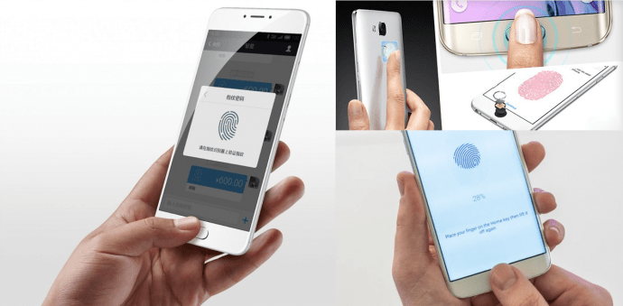 Датчик сканера отпечатка пальцев на телефонах Meizu