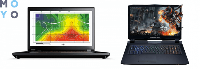 ноутбуки для видеомонтажа ThinkPad P71 и DREAM MACHINES Clevo X1080-17
