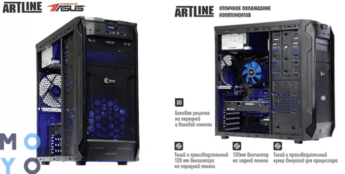 ARTLINE Gaming X47 v15 (X47v15) с Radeon rx570