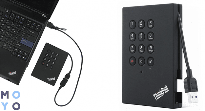 LENOVO ThinkPad USB 3.0 Secure Hard Drive 1TB (0A65621)