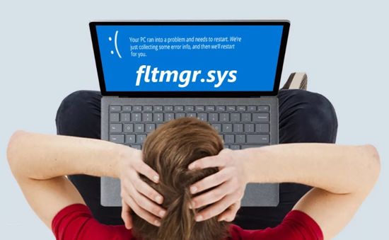 Fltmgr sys синий экран windows 10