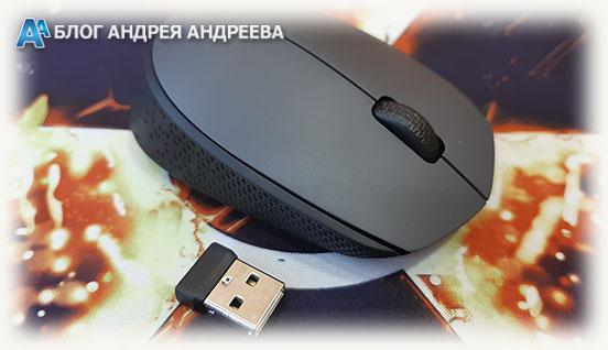 Беспроводная мышка с приемником USB