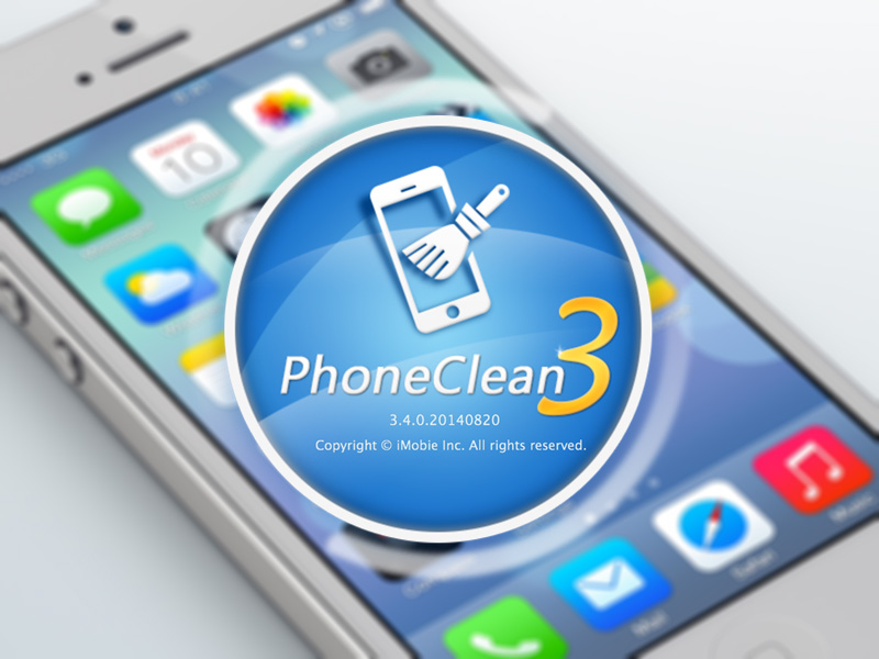 PhoneClean - смарт-чистка iPhone, iPod Touch и iPad от 