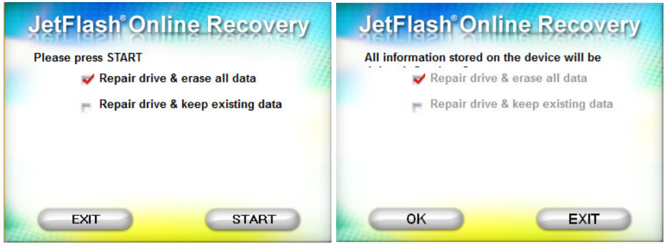 Jetflash recovery tool