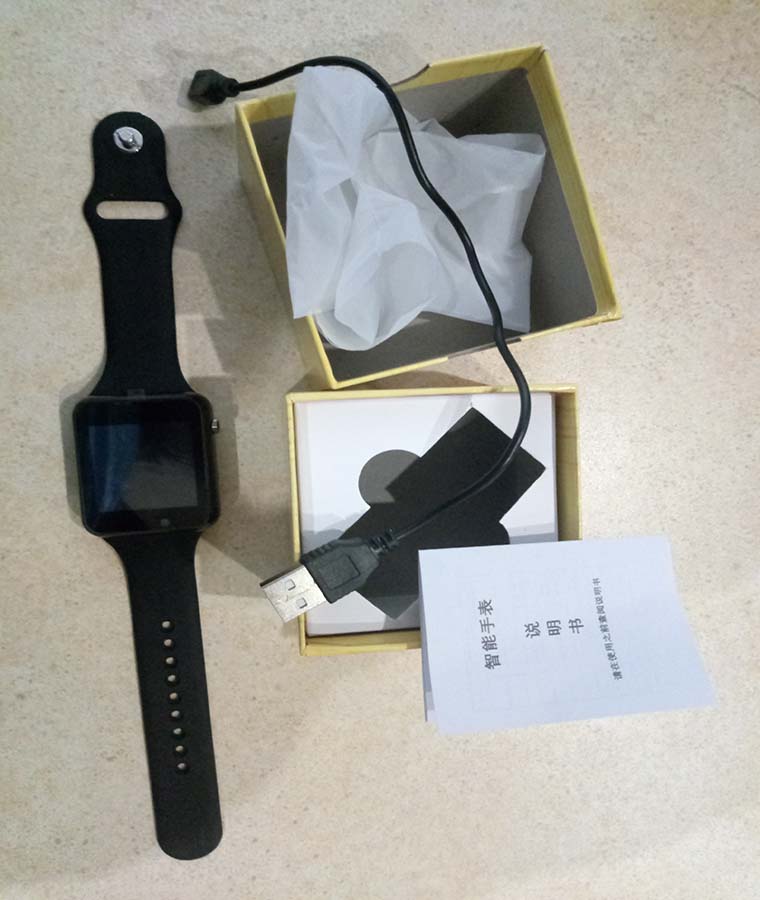 комплектация smart watch a1
