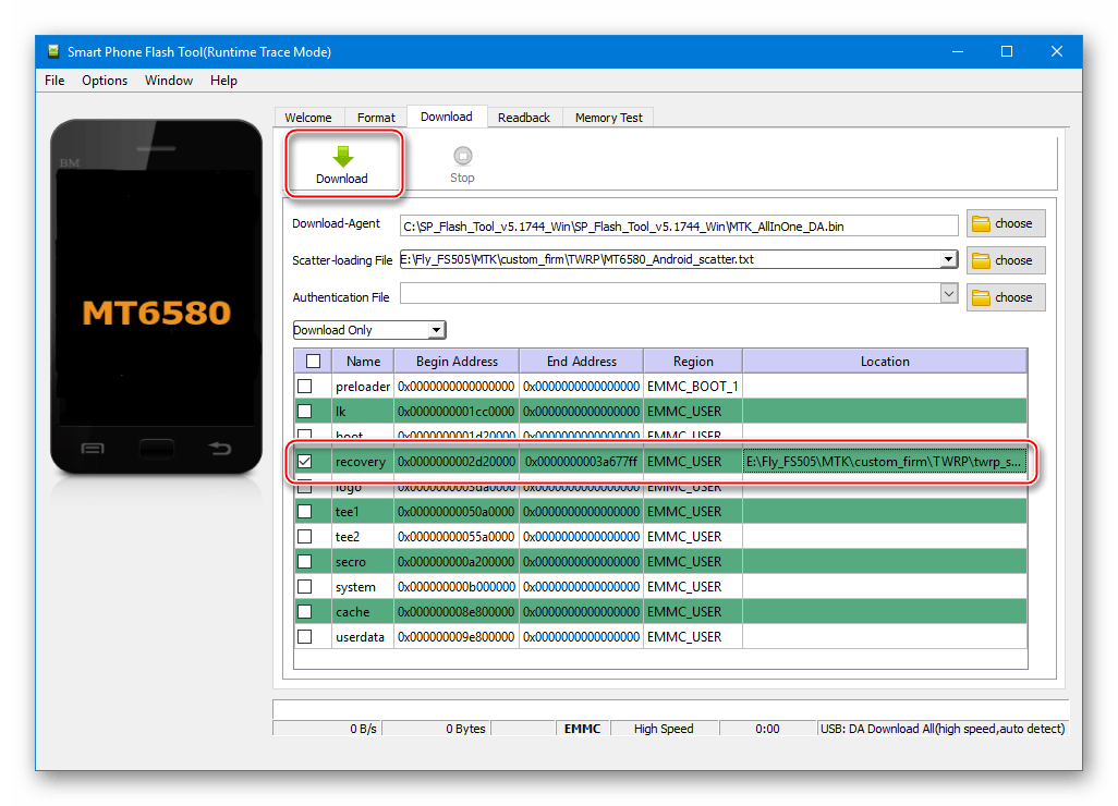 Программа для прошивки телефона