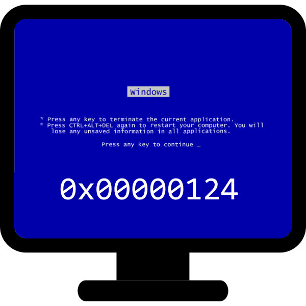 Решение ошибки 0x00000124 в windows 7