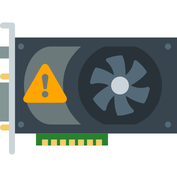 Отвал чипа видеокарты признаки