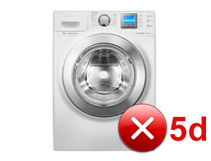 Ошибка 5d стиральной машины Самсунг