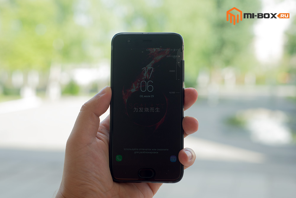 Обзор смартфона Xiaomi Mi6 - передняя сторона