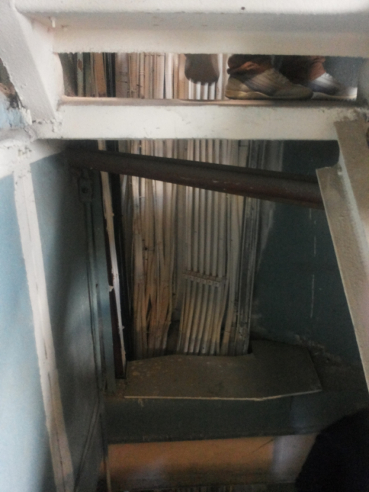 Так выглядят внутренности башни