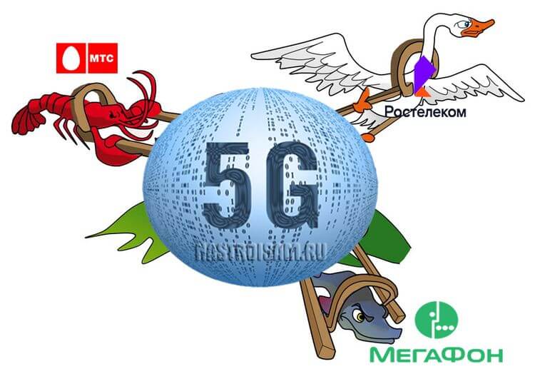 интернет 5G запуск в России