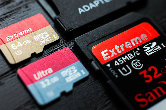 MicroSD и SD-карты