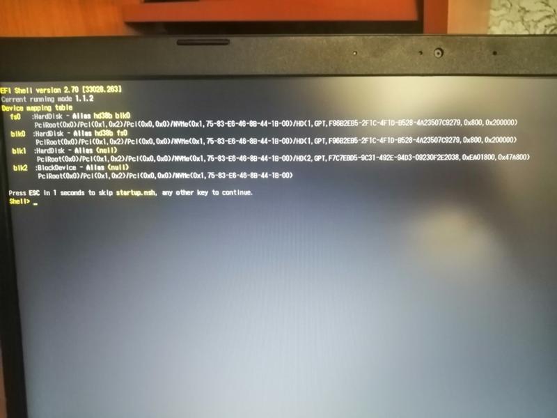 Ошибка 0 2. EFI Shell Version 2.70. EFI Shell. Ошибка 0x0000001. Код ошибки: 0x0000000a.