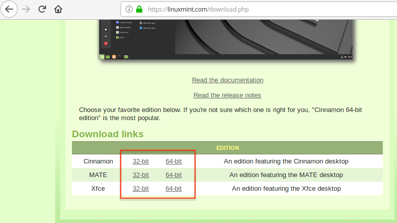 Скачиваем Linux Mint