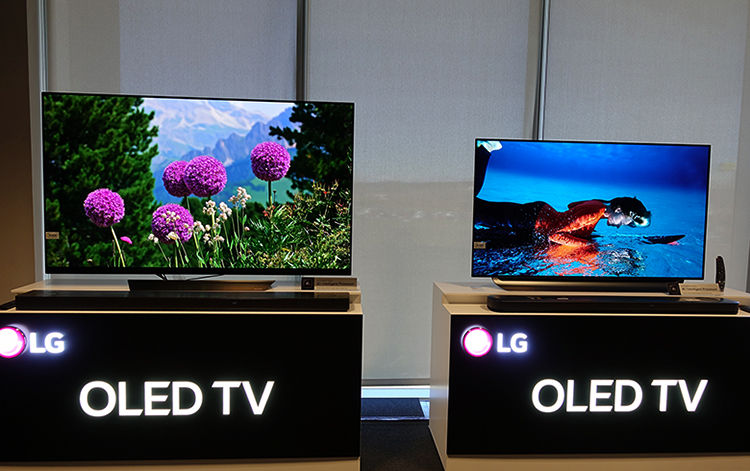 2 телевизора OLED