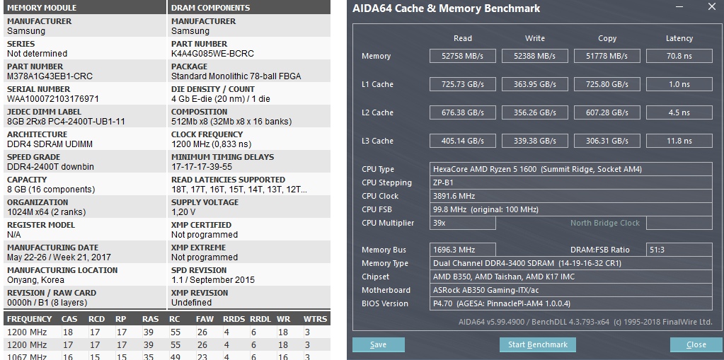 Какую оперативную память выбрать для ryzen 5 1600