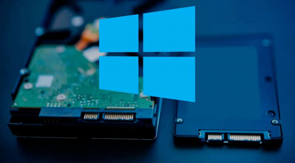 Сколько занимает windows 10 на ssd