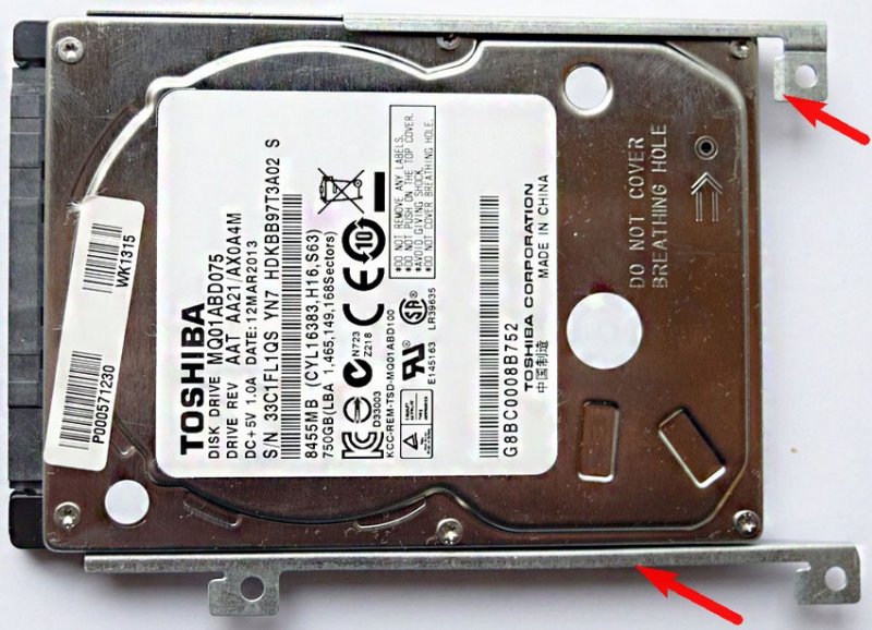 Как заменить жёсткий диск ноутбука на твердотельный накопитель SSD