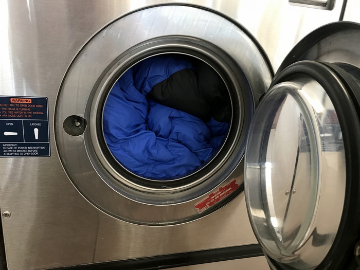 How to launder a down sleeping bag