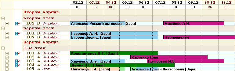 Шахматка для гостиницы. Шахматка номерного фонда гостиницы. Таблица для бронирования номеров в гостинице. План загрузки номерного фонда. Шахматка состояния номерного фонда.