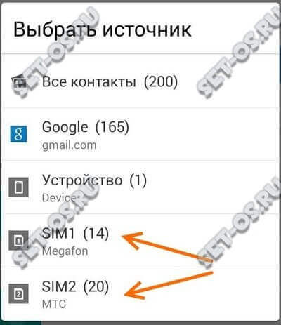 очистка памяти сим-карты