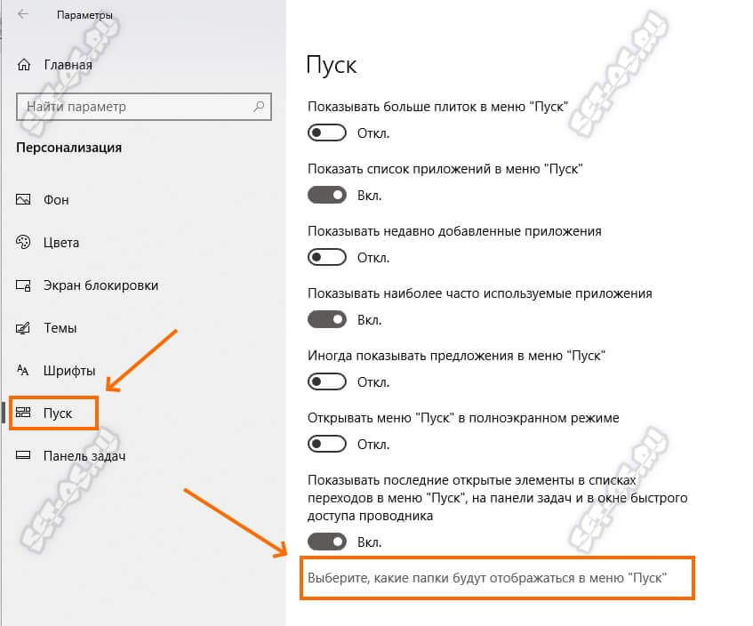 Что находится в документах главного меню виндовс 10